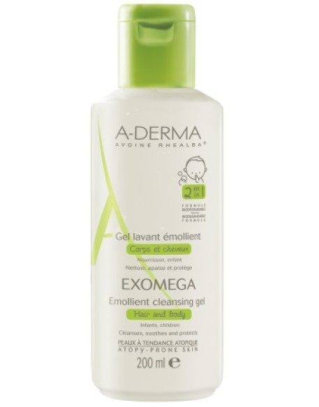 EXOMEGA GEL CORPO E CAPELLI 2 IN 1 200 ML