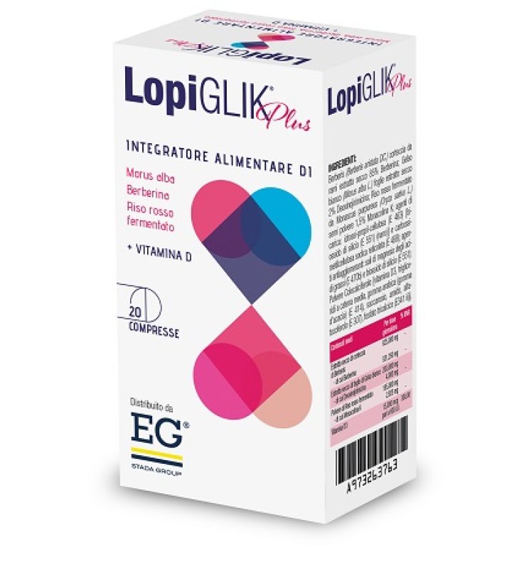 LOPIGLIK PLUS 20 COMPRESSE LOPIGLIK PLUS 20 COMPRESSE