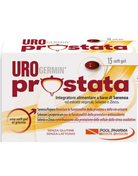 UROGERMIN PROSTATA 15 SOFTGEL