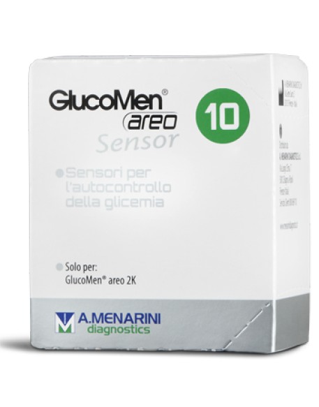 STRISCE GLUCOMEN AREO SENSOR PER ANALISI DEL GLUCOSIO 10 PEZZI