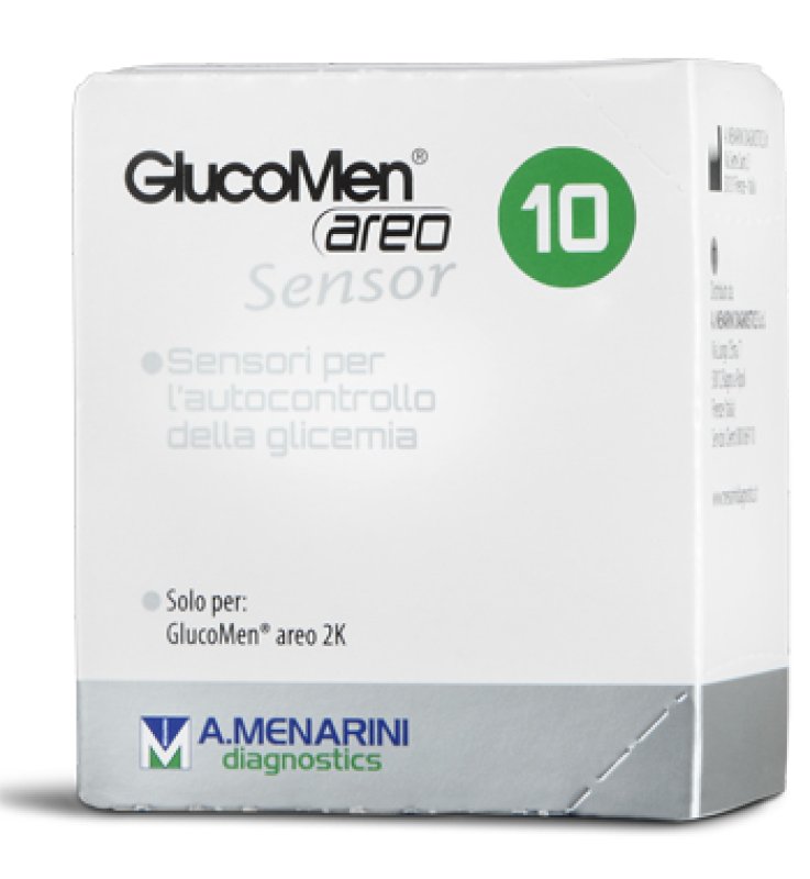 STRISCE GLUCOMEN AREO SENSOR PER ANALISI DEL GLUCOSIO 10 PEZZI STRISCE GLUCOMEN AREO SENSOR PER ANALISI DEL GLUCOSIO 10 PEZZI