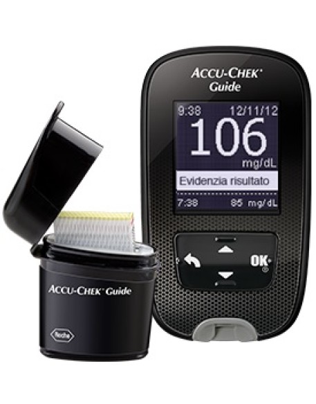 KIT GLUCOMETRO ACCU-CHEK GUIDE MG/DL + PUNGIDITO FASTCLIX