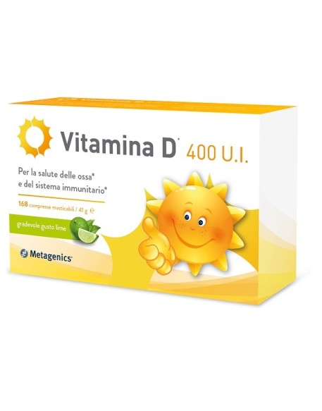 VITAMINA D 400 UI 168CPR