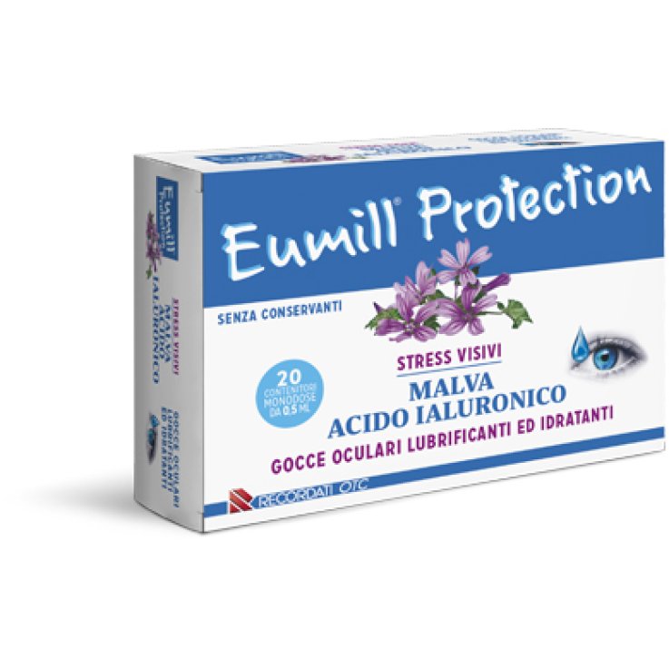 EUMILL PROTECTION GOCCE OCULARI 20 FLACONCINI MONODOSE 0,5 ML EUMILL PROTECTION GOCCE OCULARI 20 FLACONCINI MONODOSE 0,5 ML