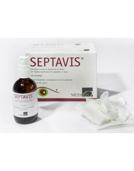 SEPTAVIS 50 ML + 50 GARZE IN TNT STERILI