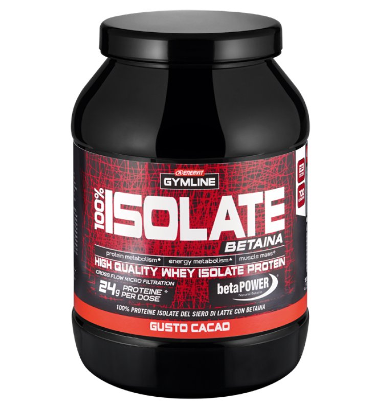 GYMLINE 100% WHEY ISOL CAC900G GYMLINE 100% WHEY ISOL CAC900G