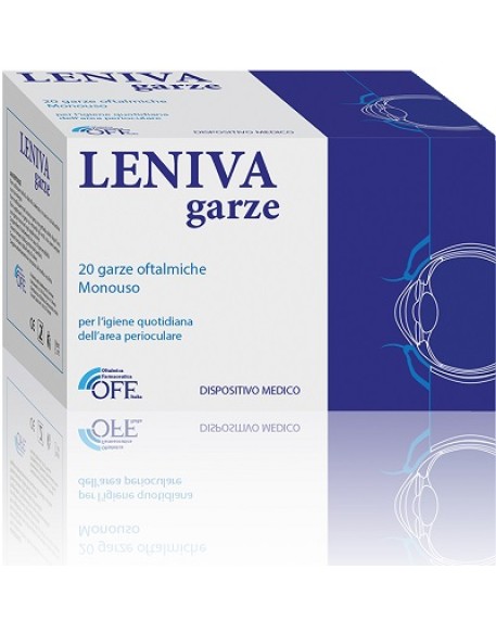 GARZE MONOUSO LENIVA 20 PEZZI