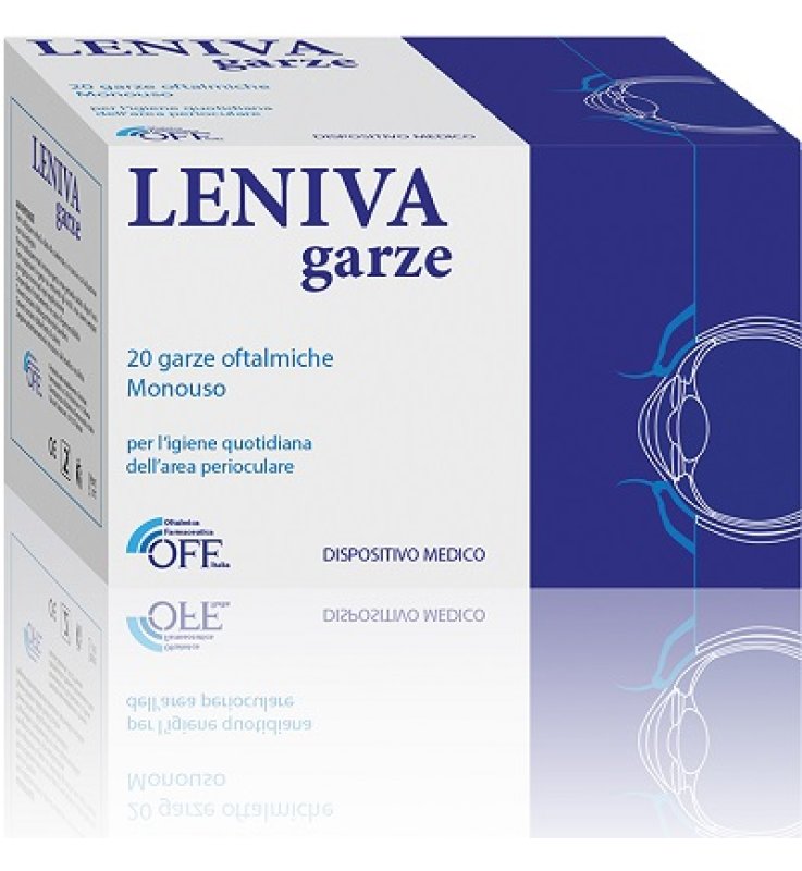 GARZE MONOUSO LENIVA 20 PEZZI