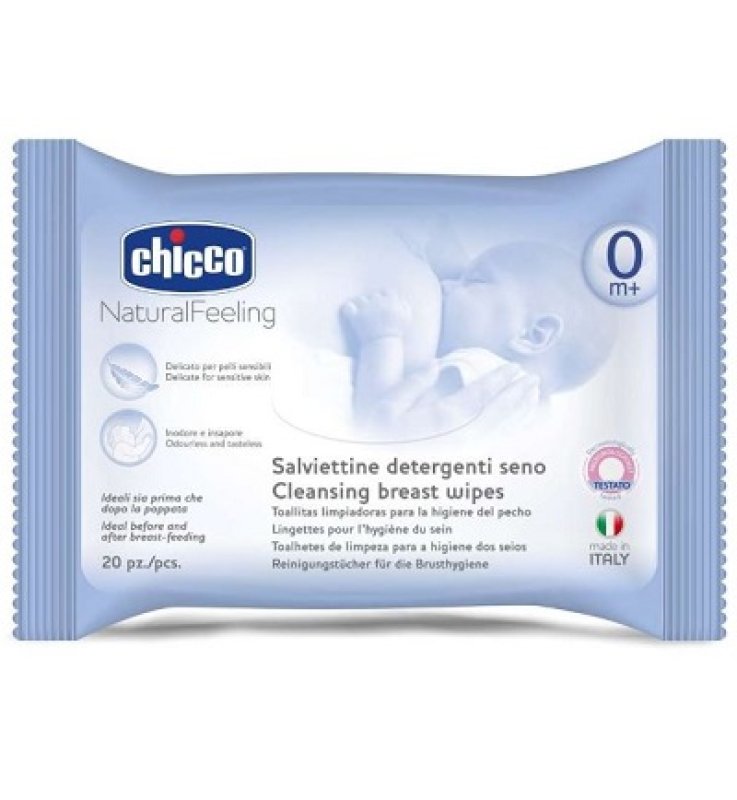 CHICCO SALVIETTE DETERGENTE SENO 20 PEZZI