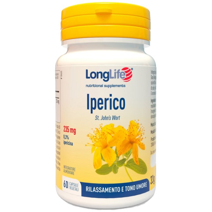 LONGLIFE IPERICO 60 CAPSULE VEGETALI LONGLIFE IPERICO 60 CAPSULE VEGETALI