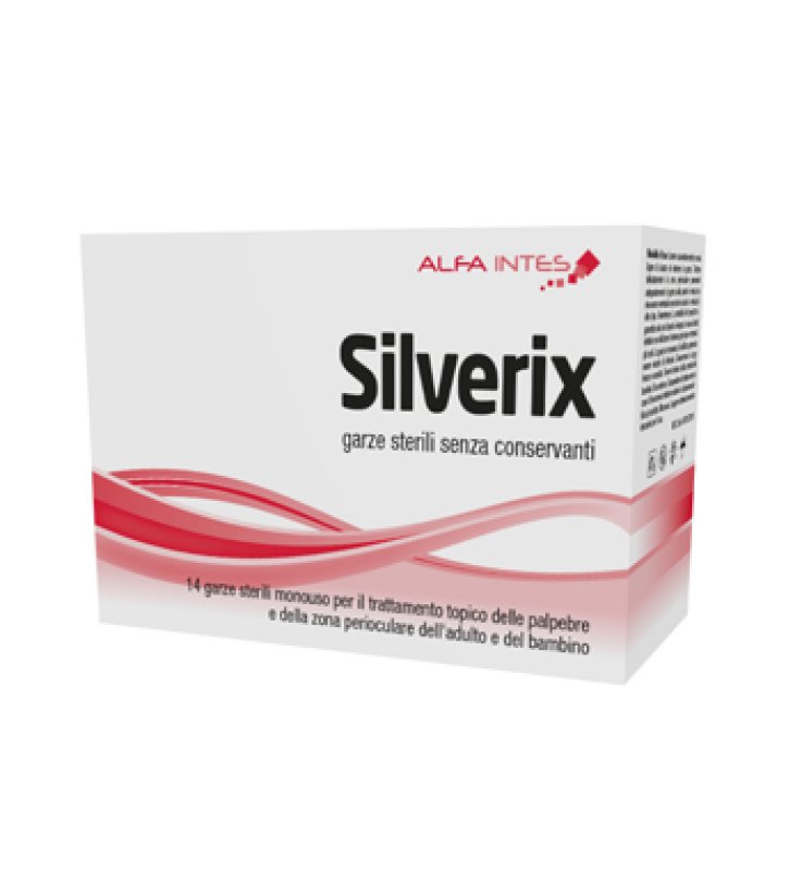 GARZA PERIOCULARE SILVERIX 14 PEZZI