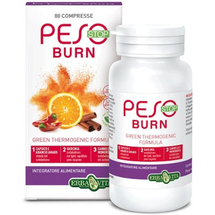 ERBA VITA PESO STOP BURN 80CPR ERBA VITA PESO STOP BURN 80CPR