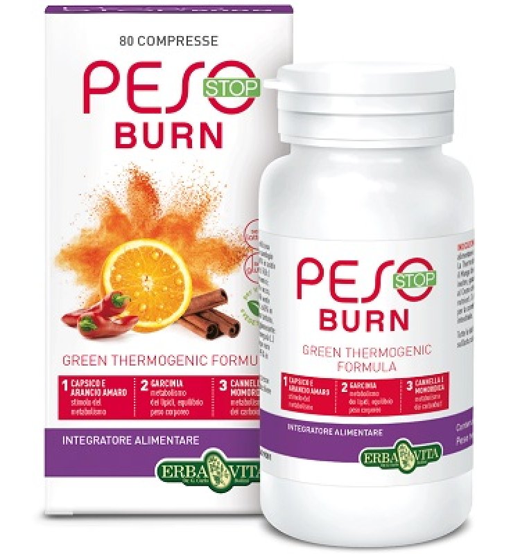 ERBA VITA PESO STOP BURN 80CPR ERBA VITA PESO STOP BURN 80CPR
