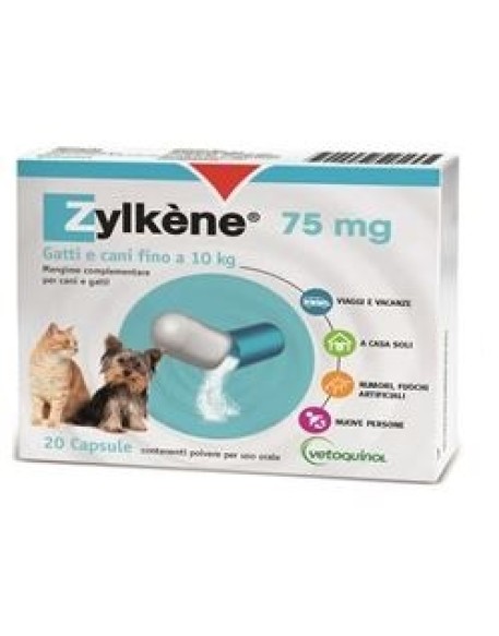 ZYLKENE CANI/GATTI 20 CAPSULE DA 75 MG