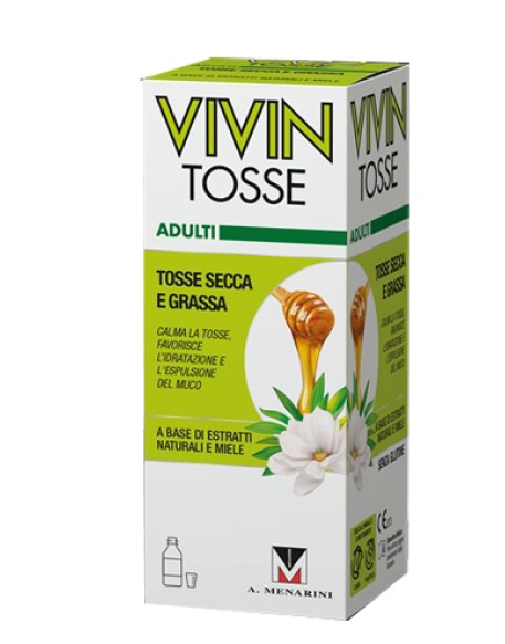 VIVIN TOSSE SCIROPPO PER TOSSE SECCA E GRASSA 150 ML