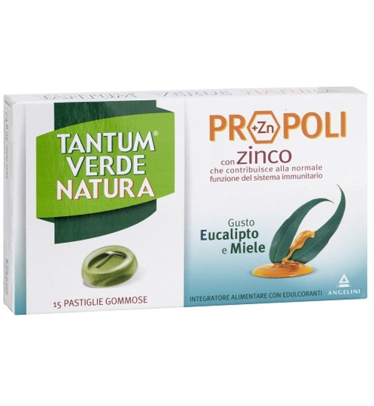 TANTUM VERDE NATURA PASTIGLIE GOMMOSE EUCALIPTO & MIELE 30 G TANTUM VERDE NATURA PASTIGLIE GOMMOSE EUCALIPTO & MIELE 30 G