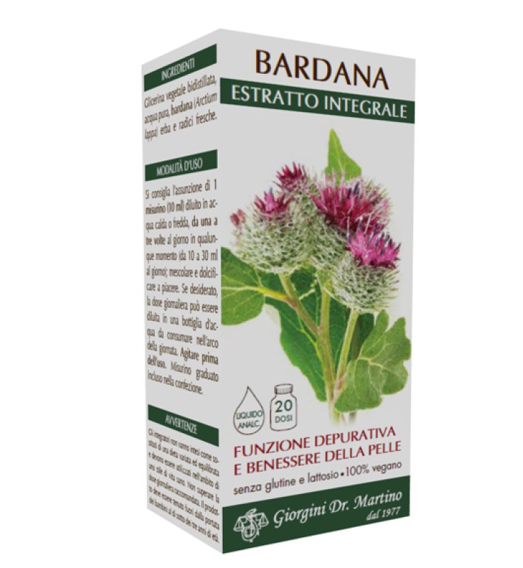 BARDANA ESTRATTO INTEGRALE 200 ML