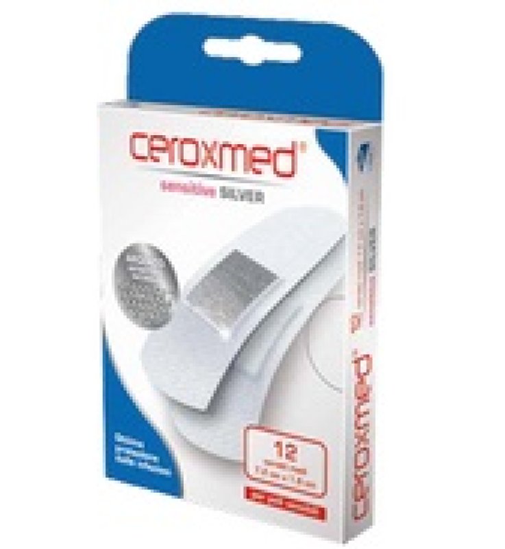 CEROXMED SENSITIVE SILVER MEDI 7,2 CM X 1,9 CM 12 PEZZI CEROXMED SENSITIVE SILVER MEDI 7,2 CM X 1,9 CM 12 PEZZI