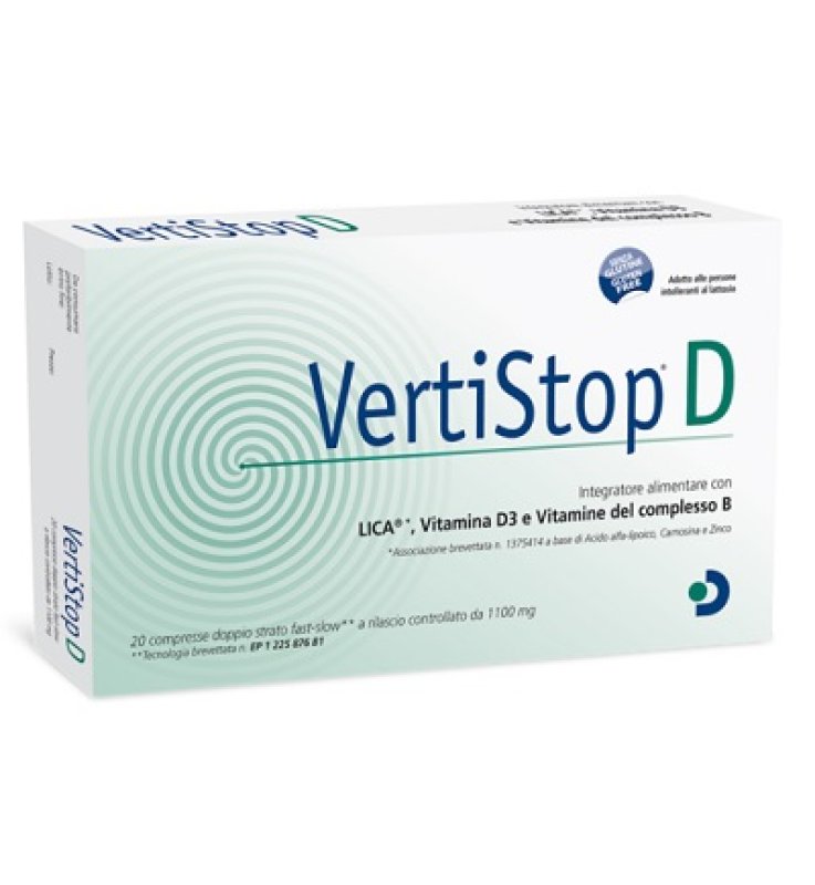 VERTISTOP D 20 COMPRESSE DA 1100 MG