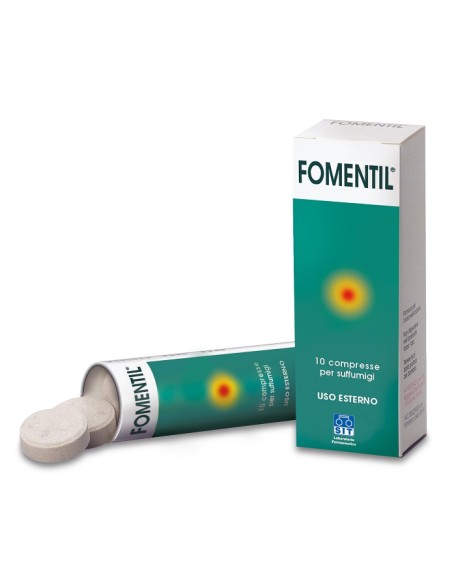 FOMENTIL 10 COMPRESSE X SUFFUMIGI