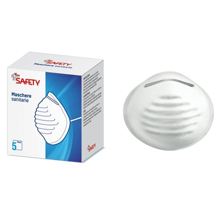 MASCHERA Sanitaria 5pz SAFETY MASCHERA Sanitaria 5pz SAFETY