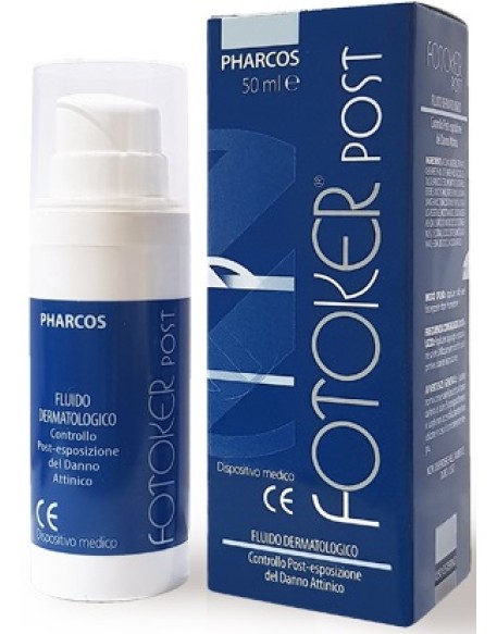 FLUIDO CONTROLLO POST ESPOSIZIONE DANNO ATTINICO FOTOKER POST PHARCOS 50 ML