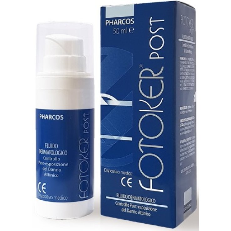 FLUIDO CONTROLLO POST ESPOSIZIONE DANNO ATTINICO FOTOKER POST PHARCOS 50 ML FLUIDO CONTROLLO POST ESPOSIZIONE DANNO ATTINICO FOTOKER POST PHARCOS 50 ML