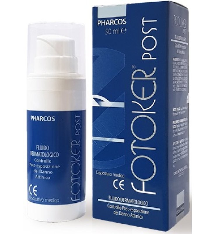 FLUIDO CONTROLLO POST ESPOSIZIONE DANNO ATTINICO FOTOKER POST PHARCOS 50 ML