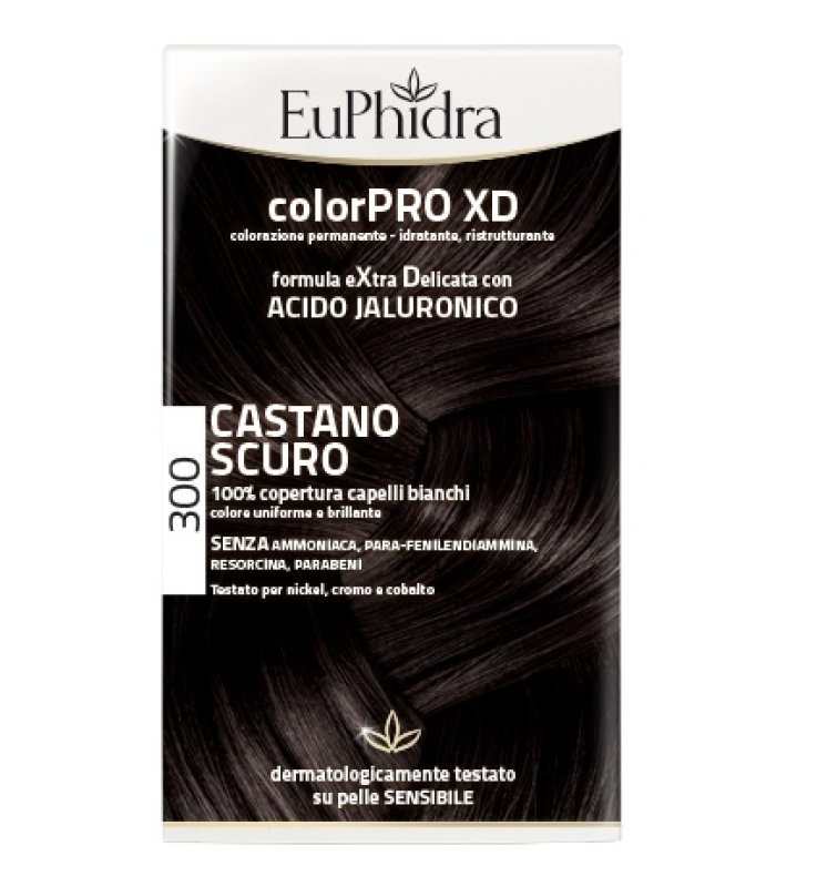 EUPHIDRA COLORPRO XD 300 CASTANO SCURO GEL COLORANTE CAPELLIIN FLACONE + ATTIVANTE + BALSAMO + GUANTI EUPHIDRA COLORPRO XD 300 CASTANO SCURO GEL COLORANTE CAPELLIIN FLACONE + ATTIVANTE + BALSAMO + GUANTI