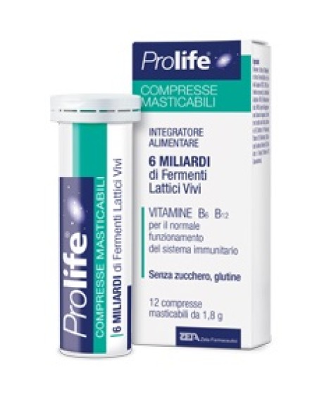 PROLIFE COMPRESSE MASTIC 12CPR