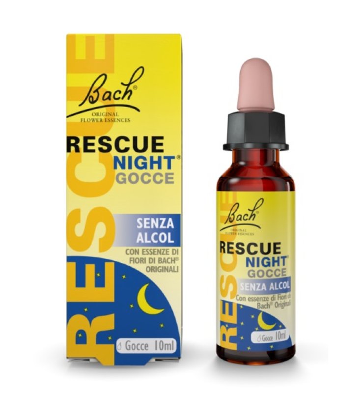 RESCUE ORIGINAL NIGHT SENZA ALCOL GOCCE 10 ML