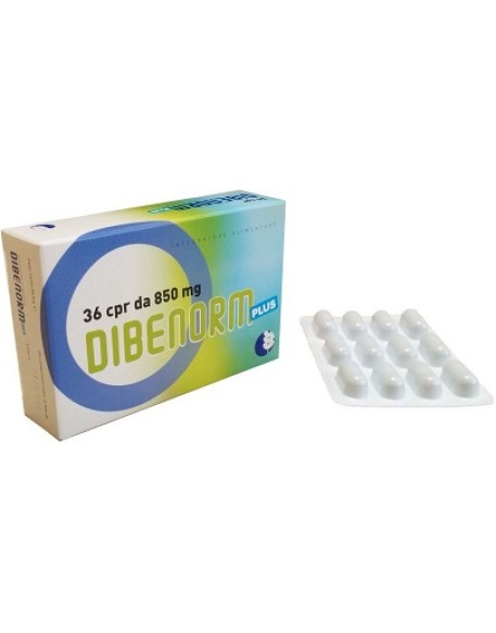 DIBENORM PLUS 36 COMPRESSE 850 MG