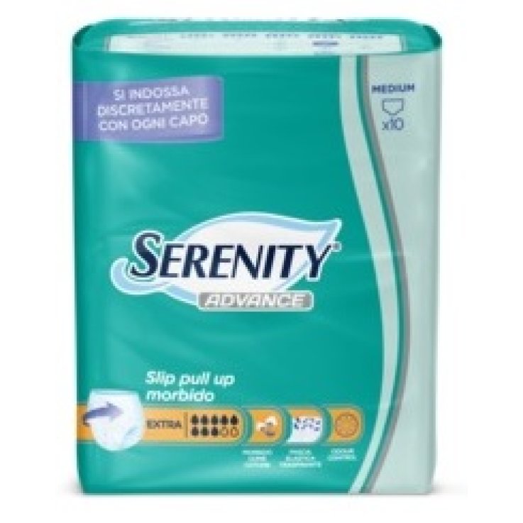 SERENITY PULL UP ADVANCE EXTRA TAGLIA M 10 PEZZI SERENITY PULL UP ADVANCE EXTRA TAGLIA M 10 PEZZI