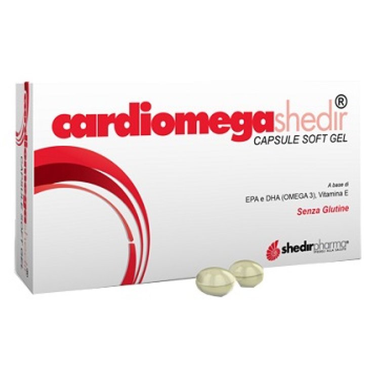 CARDIOMEGA SHEDIR 30 CAPSULE MOLLI 23,3 G CARDIOMEGA SHEDIR 30 CAPSULE MOLLI 23,3 G