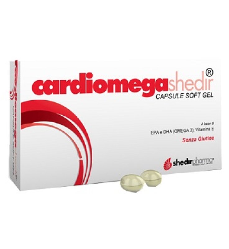 CARDIOMEGA SHEDIR 30 CAPSULE MOLLI 23,3 G CARDIOMEGA SHEDIR 30 CAPSULE MOLLI 23,3 G