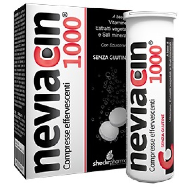 NEVIACIN 1000 20 COMPRESSE EFFERVESCENTI NEVIACIN 1000 20 COMPRESSE EFFERVESCENTI