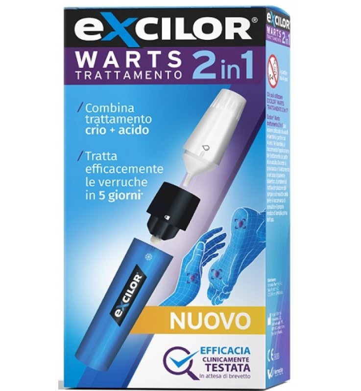 EXCILOR WARTS TRATTAMENTO 2 IN 1