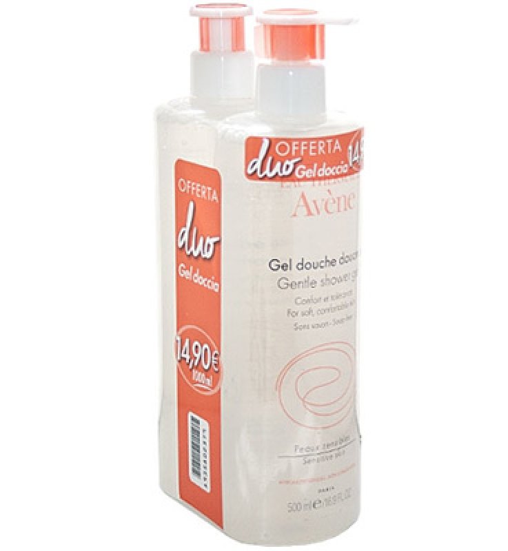 EAU THERMALE AVENE DUO GEL DOCCIA DEL 500 ML + 500 ML