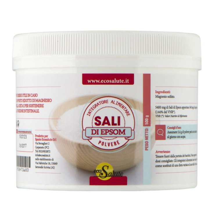 SALI DI EPSOM POLVERE 500 G SALI DI EPSOM POLVERE 500 G