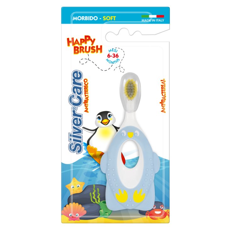 SILVER CARE HAPPY BRUSH 1PZ SILVER CARE HAPPY BRUSH 1PZ