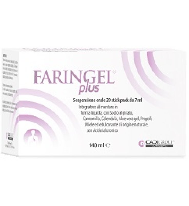 FARINGEL PLUS 20 STICK PACK 7 ML FARINGEL PLUS 20 STICK PACK 7 ML