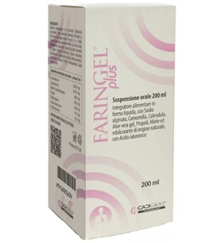 FARINGEL PLUS 200 ML CON ACIDO IALURONICO FARINGEL PLUS 200 ML CON ACIDO IALURONICO
