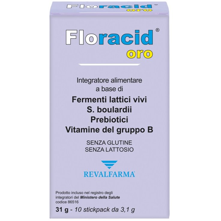 FLORACID OROSOLUBILE 10BUST FLORACID OROSOLUBILE 10BUST