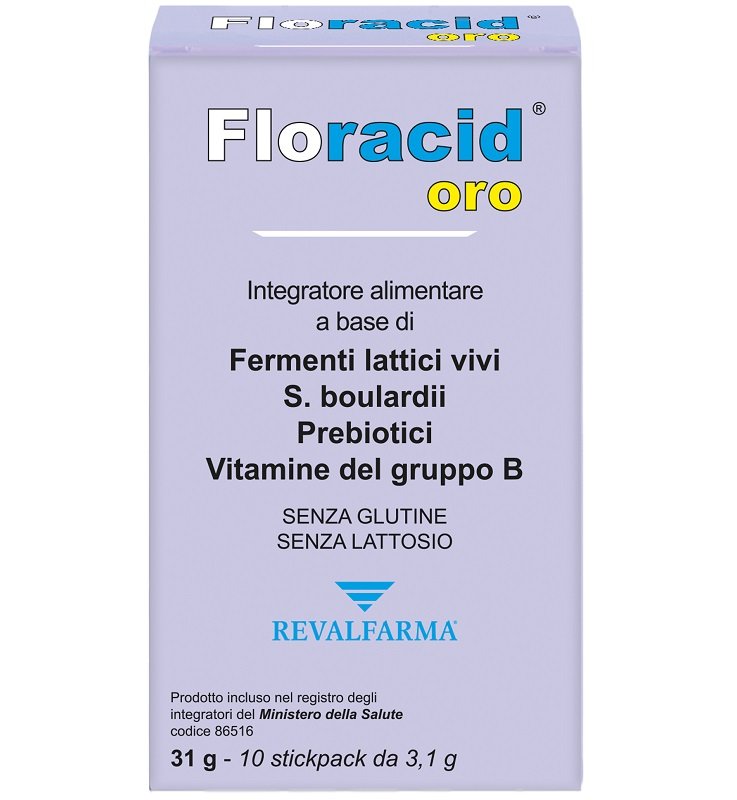 FLORACID OROSOLUBILE 10BUST