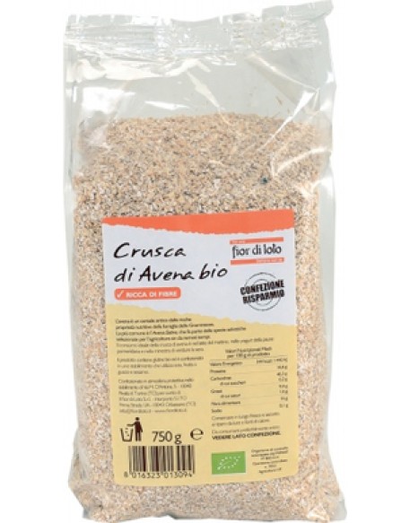 CRUSCA DI AVENA BIO 750G FDL