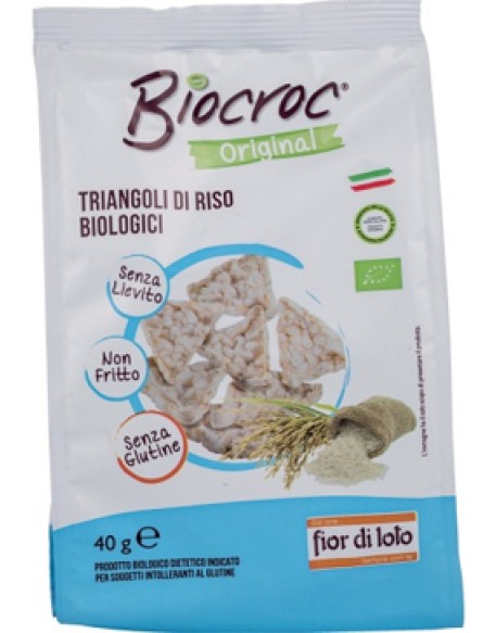 BIOCROC Triangoli Riso Bio 40g