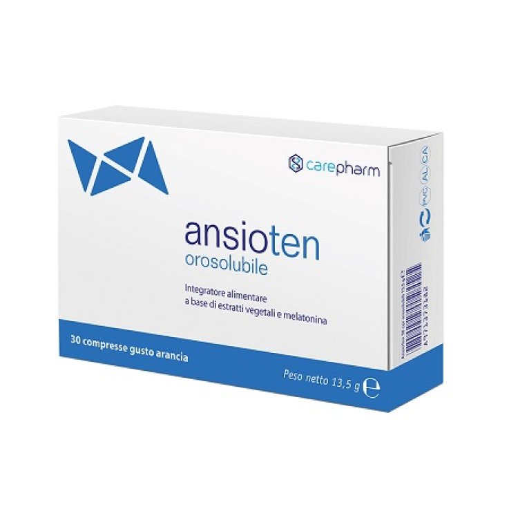 ANSIOTEN OROSOLUBILE 30 COMPRESSE ANSIOTEN OROSOLUBILE 30 COMPRESSE