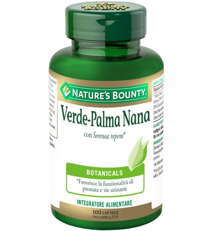 NATURE'S B.Verde Palma NanaCps