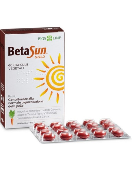 BIOSLINE BETA SUN GOLD 60 CAPSULE 34 G