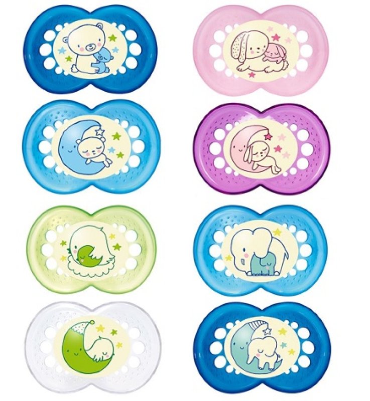 MAM NIGHT SUCCHIETTO 6+ CAUCCIU' CONFEZIONE DOPPIA